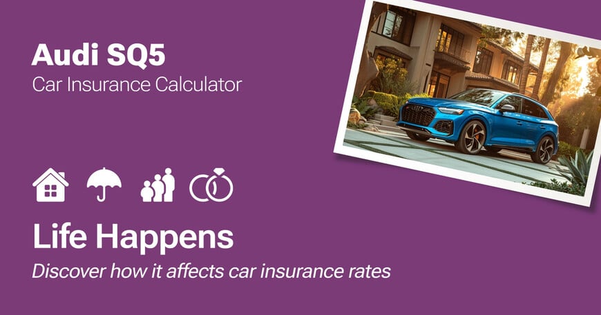 Audi SQ5 car insurance calculator image