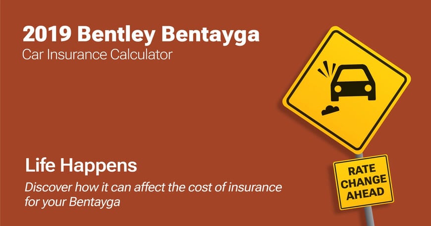 2019 Bentley Bentayga car insurance calculator image