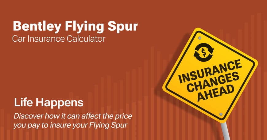 Bentley Flying Spur car insurance calculator image