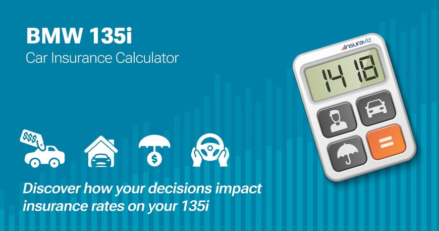BMW 135i car insurance calculator image