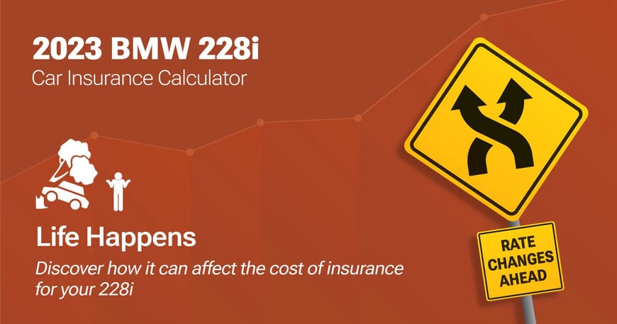 2023 BMW 228i car insurance calculator image