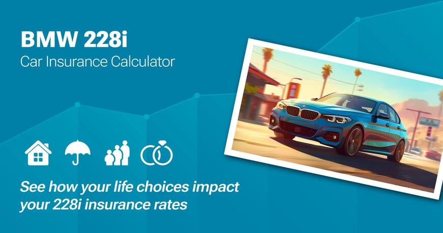 BMW 228i car insurance calculator image