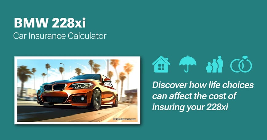 BMW 228xi car insurance calculator image