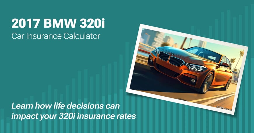 2017 BMW 320i car insurance calculator image