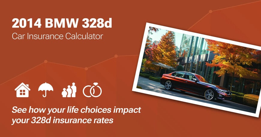 2014 BMW 328d car insurance calculator image