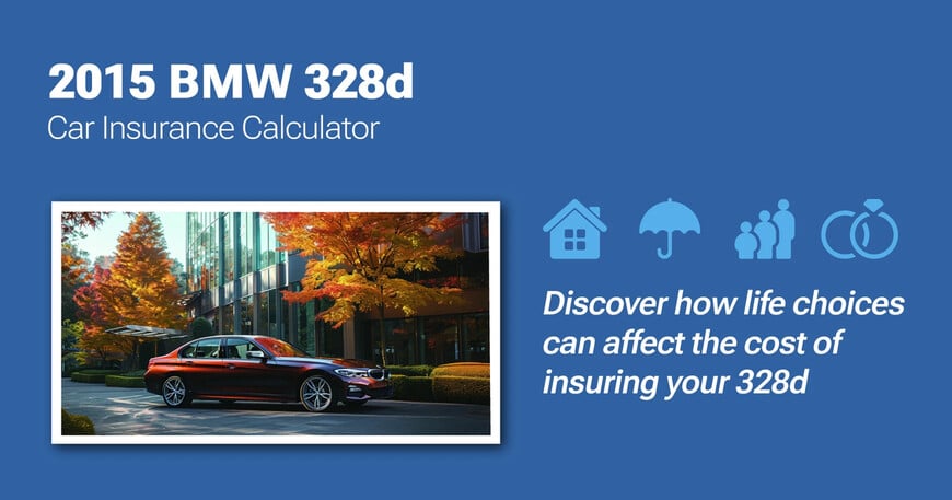 2015 BMW 328d car insurance calculator image