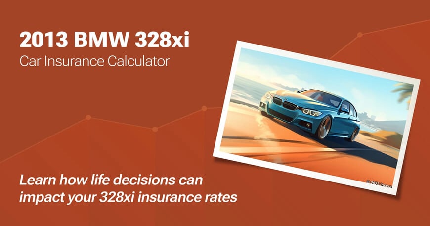 2013 BMW 328xi car insurance calculator image