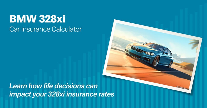 BMW 328xi car insurance calculator image