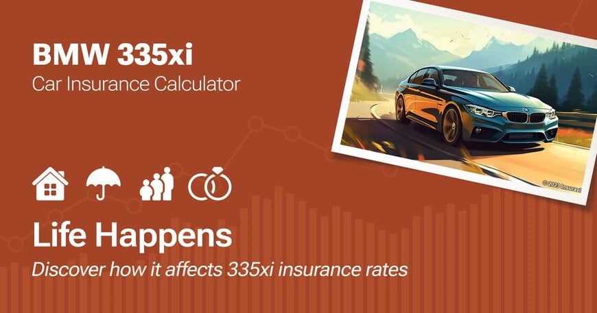 BMW 335xi car insurance calculator image