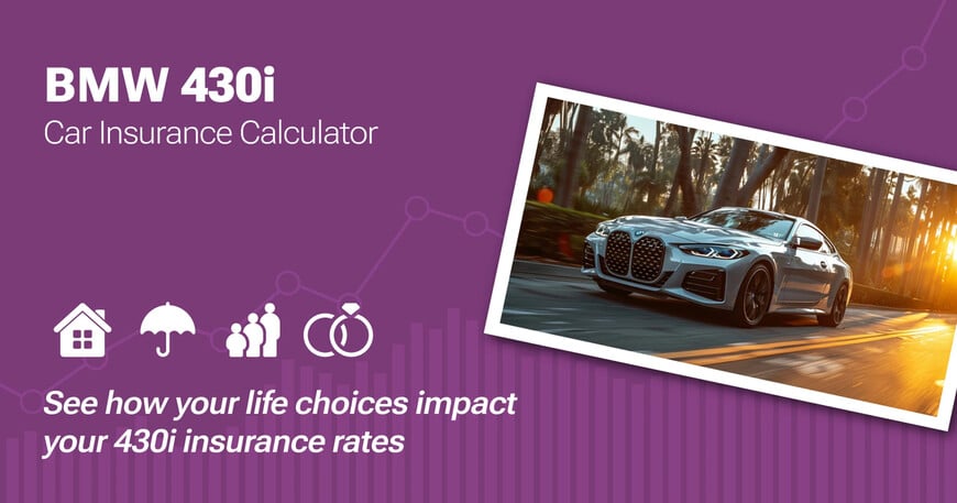 BMW 430i car insurance calculator image