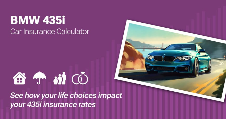 BMW 435i car insurance calculator image