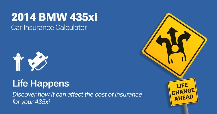 2014 BMW 435xi car insurance calculator image