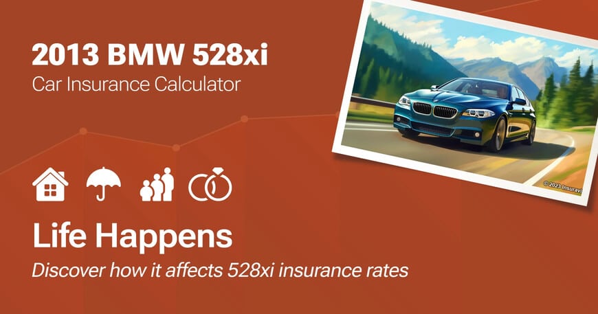 2013 BMW 528xi car insurance calculator image
