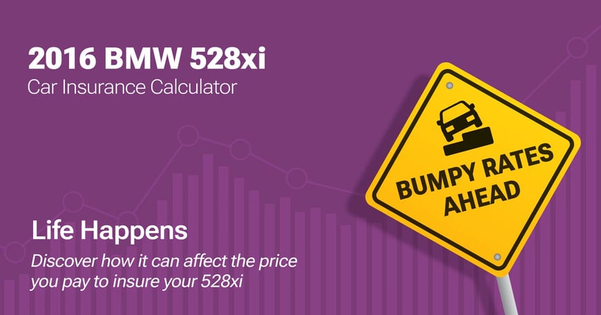 2016 BMW 528xi car insurance calculator image