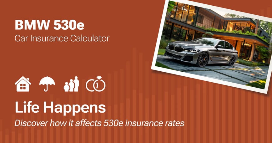BMW 530e car insurance calculator image