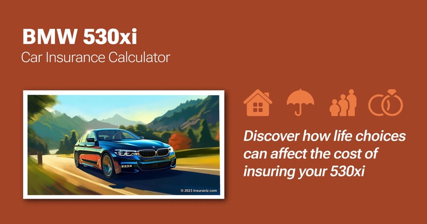 BMW 530xi car insurance calculator image