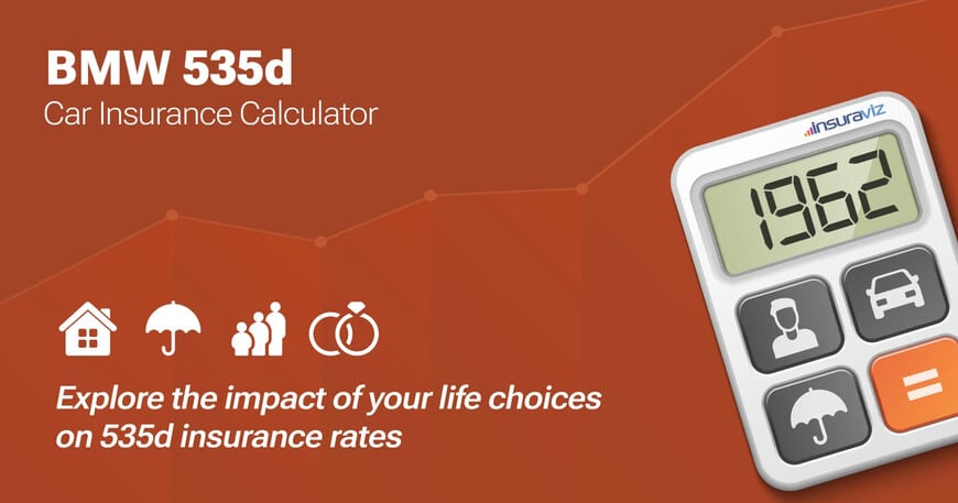 BMW 535d car insurance calculator image