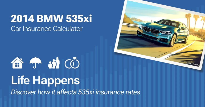 2014 BMW 535xi car insurance calculator image