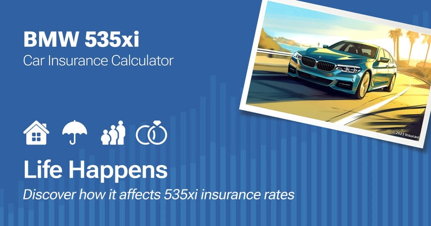 BMW 535xi car insurance calculator image