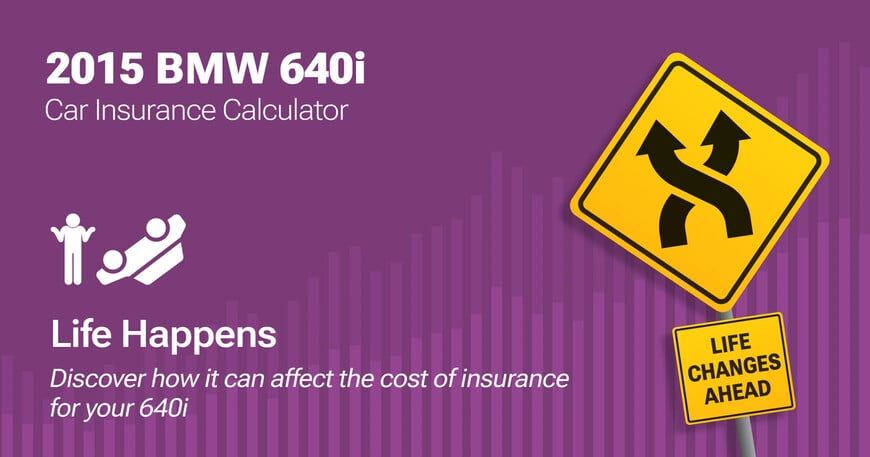 2015 BMW 640i car insurance calculator image