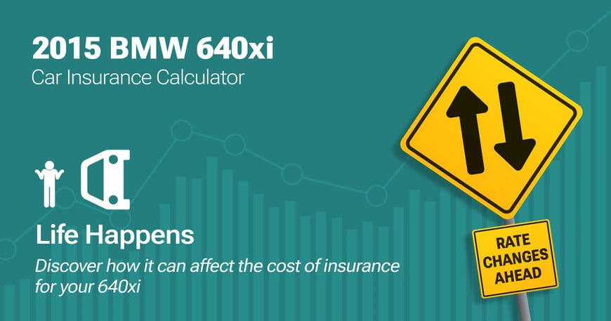 2015 BMW 640xi car insurance calculator image