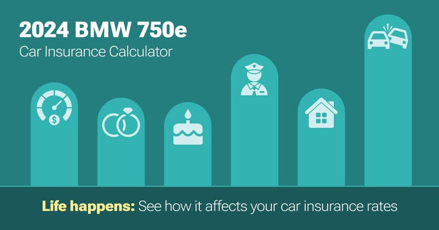2024 BMW 750e car insurance calculator image