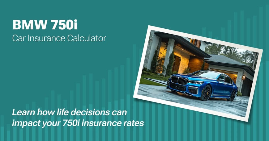 BMW 750i car insurance calculator image