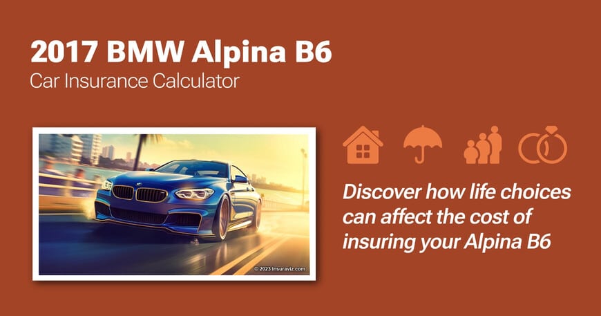 2017 BMW Alpina B6 car insurance calculator image