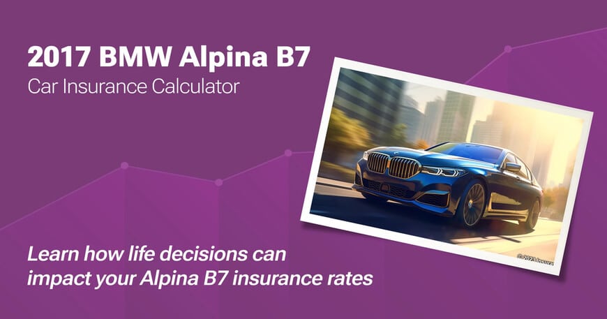 2017 BMW Alpina B7 car insurance calculator image