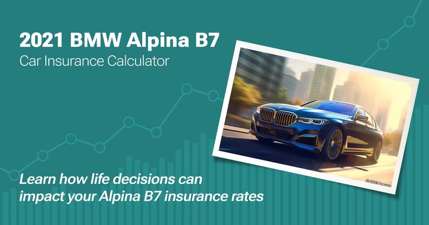 2021 BMW Alpina B7 car insurance calculator image