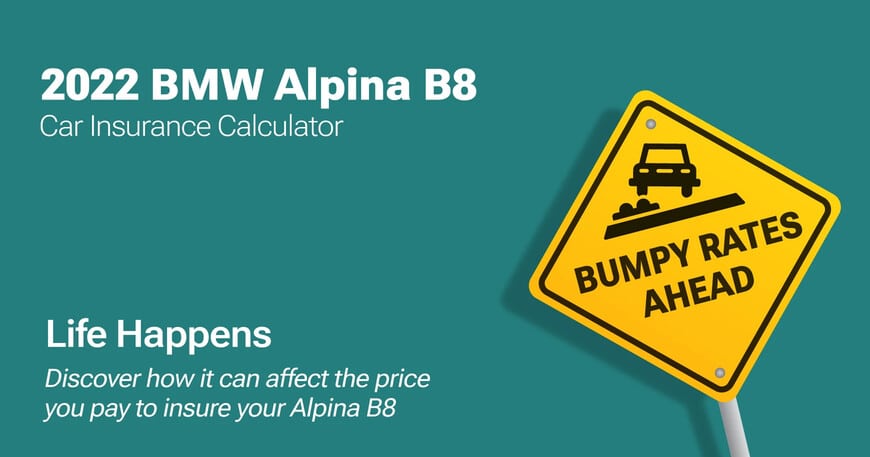2022 BMW Alpina B8 car insurance calculator image