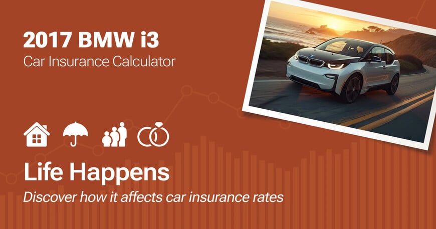 2017 BMW i3 car insurance calculator image