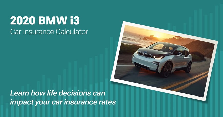 2020 BMW i3 car insurance calculator image