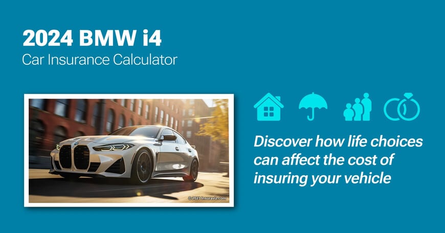 2024 BMW i4 car insurance calculator image