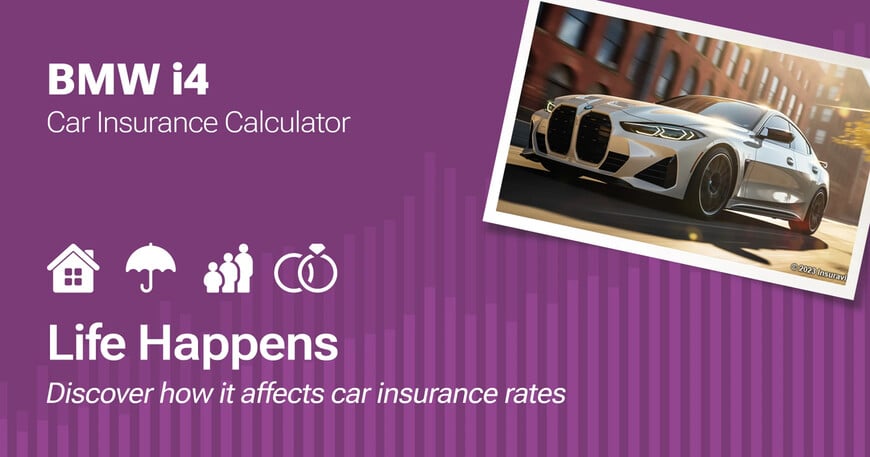 BMW i4 car insurance calculator image