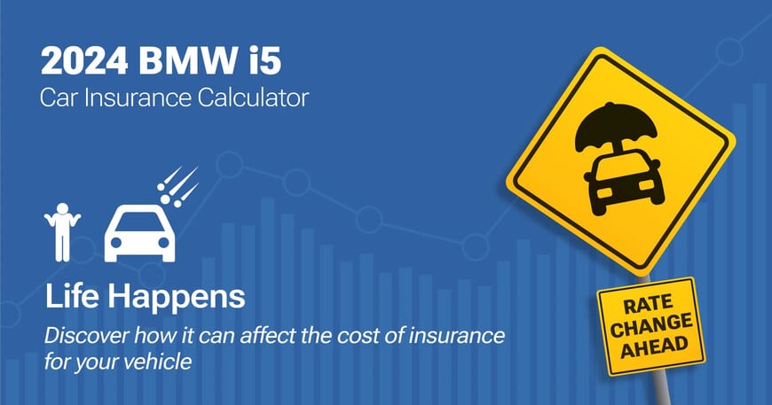 2024 BMW i5 car insurance calculator image