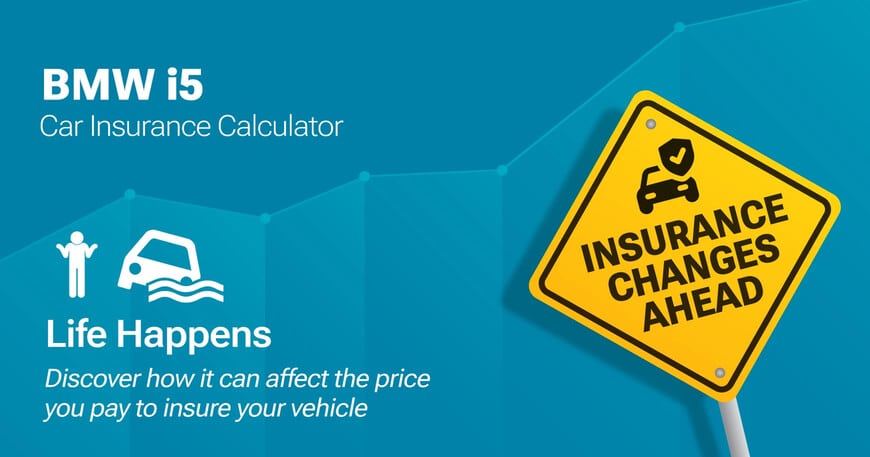 BMW i5 car insurance calculator image