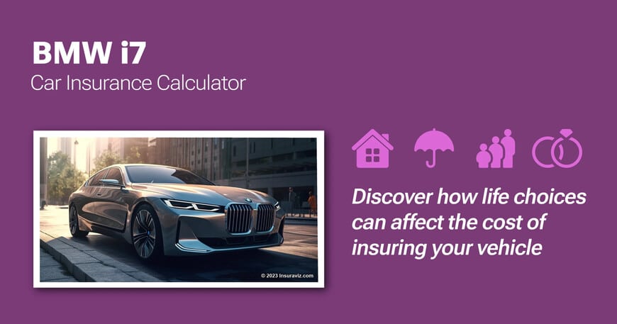 BMW i7 car insurance calculator image