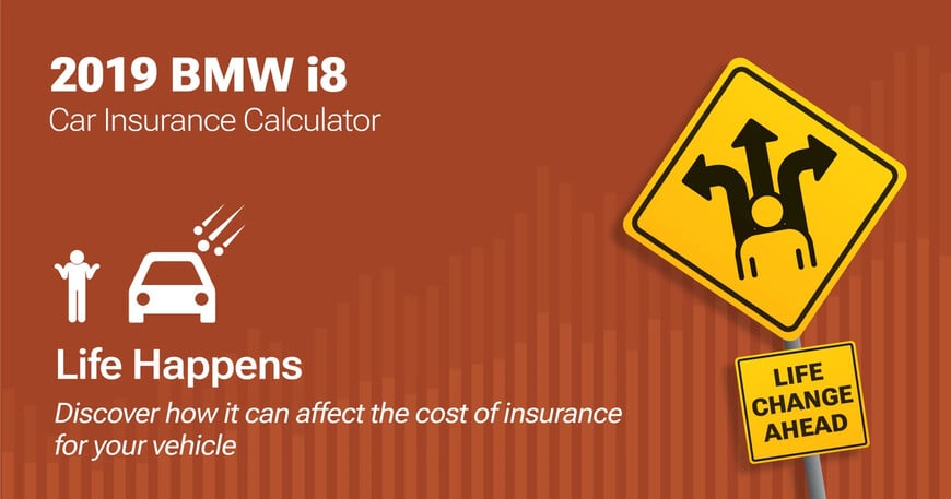 2019 BMW i8 car insurance calculator image