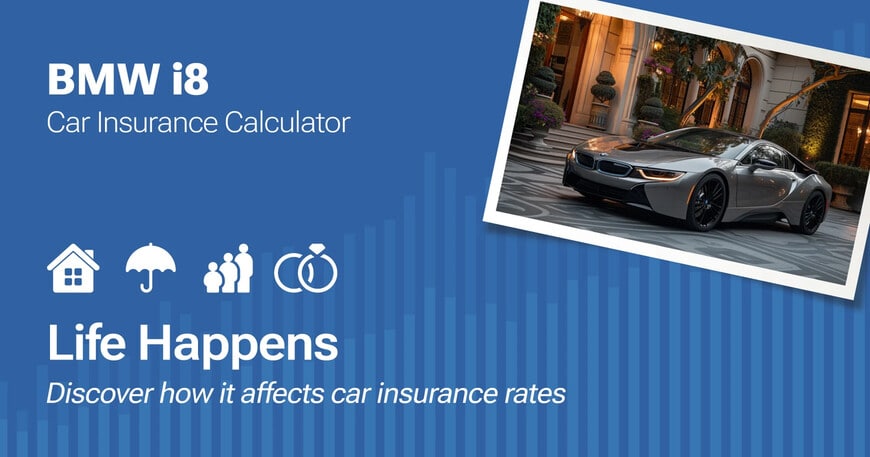 BMW i8 car insurance calculator image