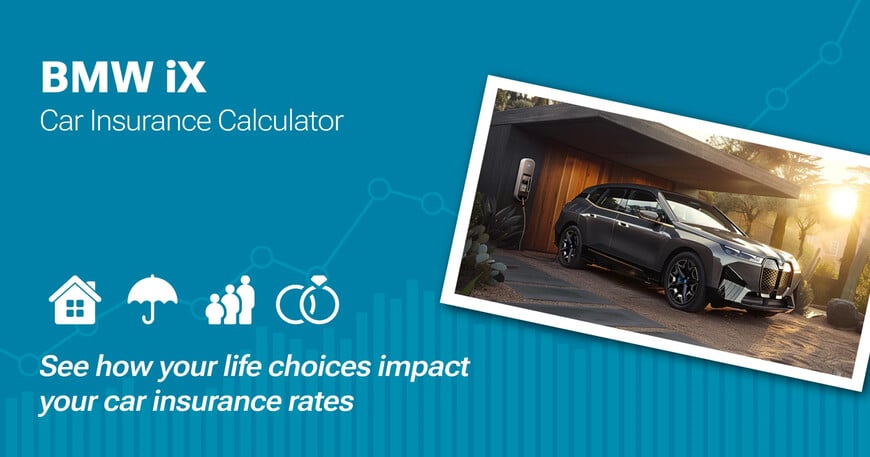 BMW iX car insurance calculator image