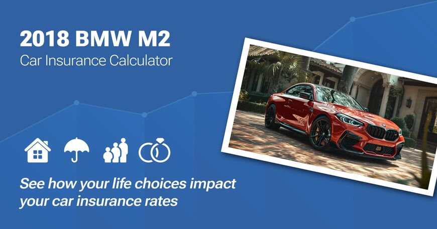 2018 BMW M2 car insurance calculator image