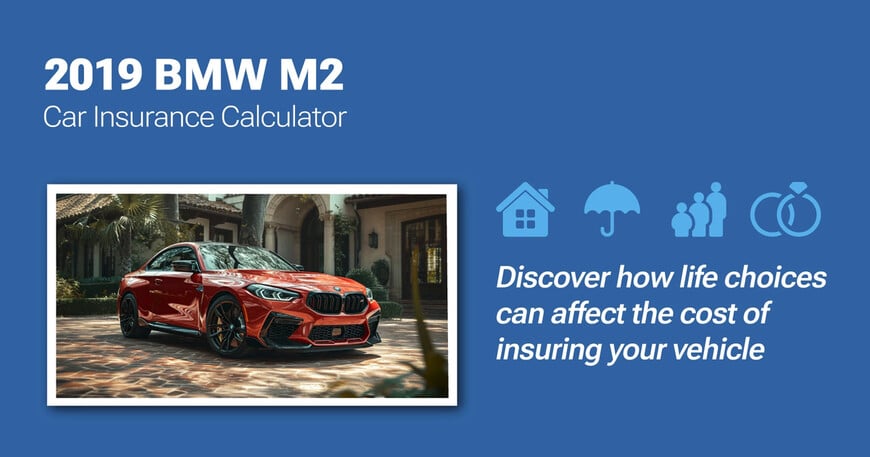 2019 BMW M2 car insurance calculator image