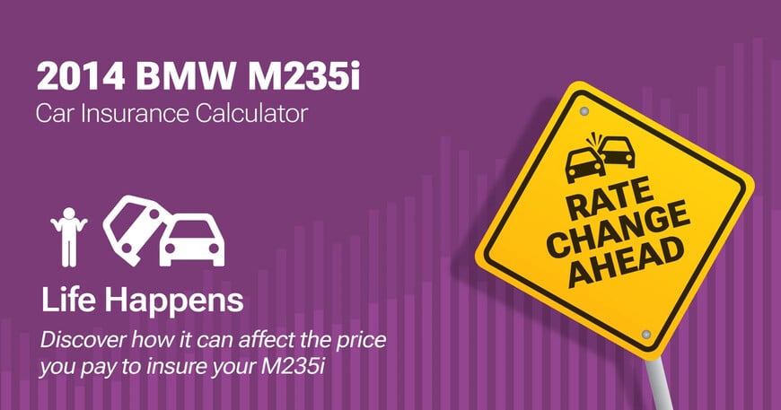 2014 BMW M235i car insurance calculator image