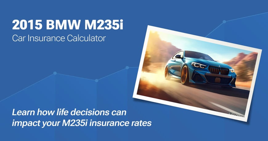 2015 BMW M235i car insurance calculator image