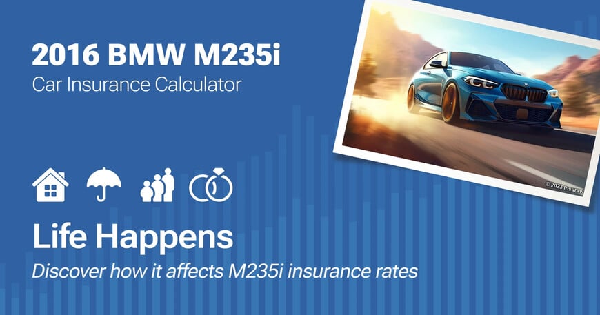 2016 BMW M235i car insurance calculator image