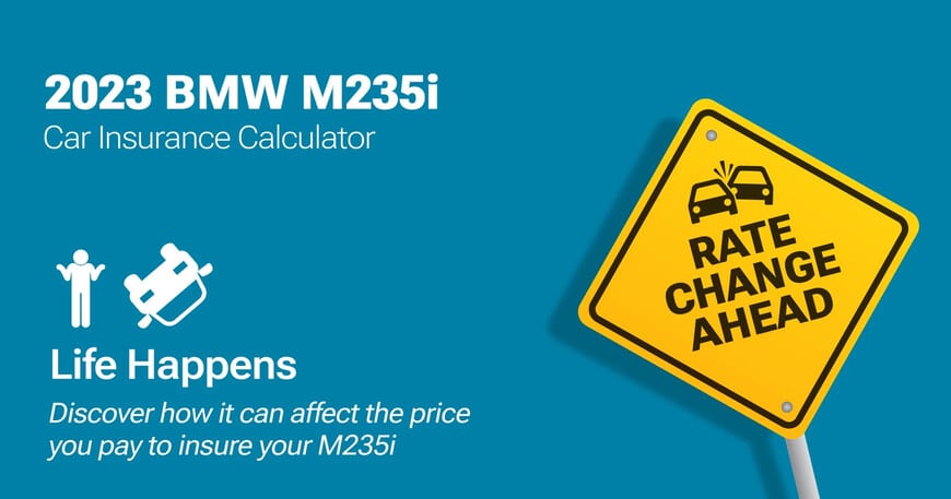 2023 BMW M235i car insurance calculator image