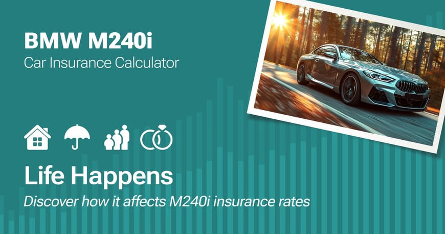 BMW M240i car insurance calculator image