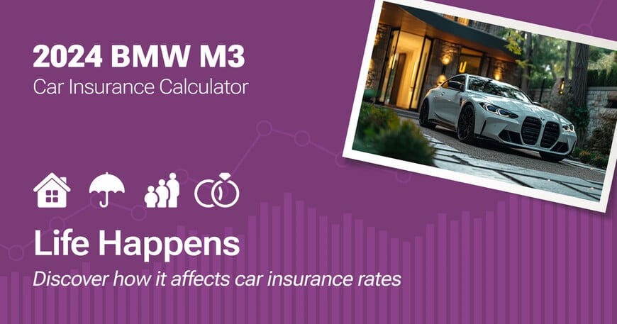 2024 BMW M3 car insurance calculator image