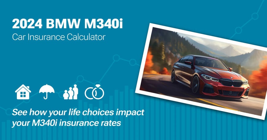 2024 BMW M340i car insurance calculator image